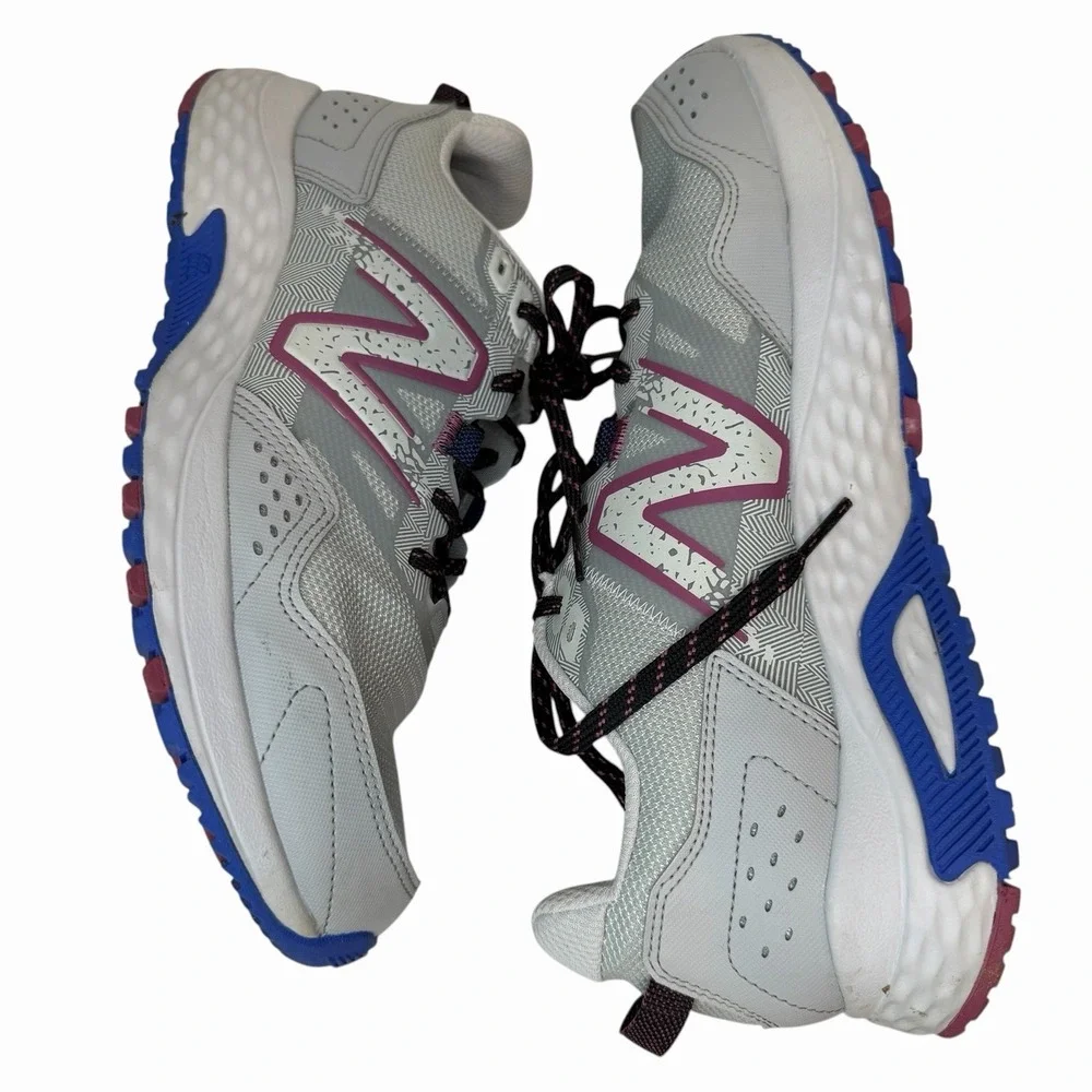 New Balance Unisex WT410LR8 Gray T410 Comfort Size 12W 10.5M Trail Running Shoes